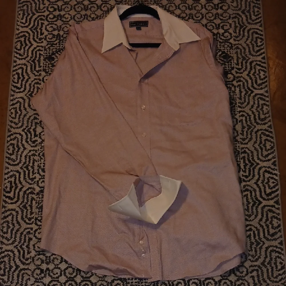 Paul Fredrick Men's Pink Dress Shirt - Picture 1 of 6